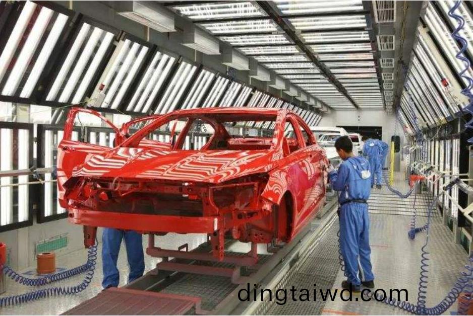 汽車烤漆(qi)車間應用